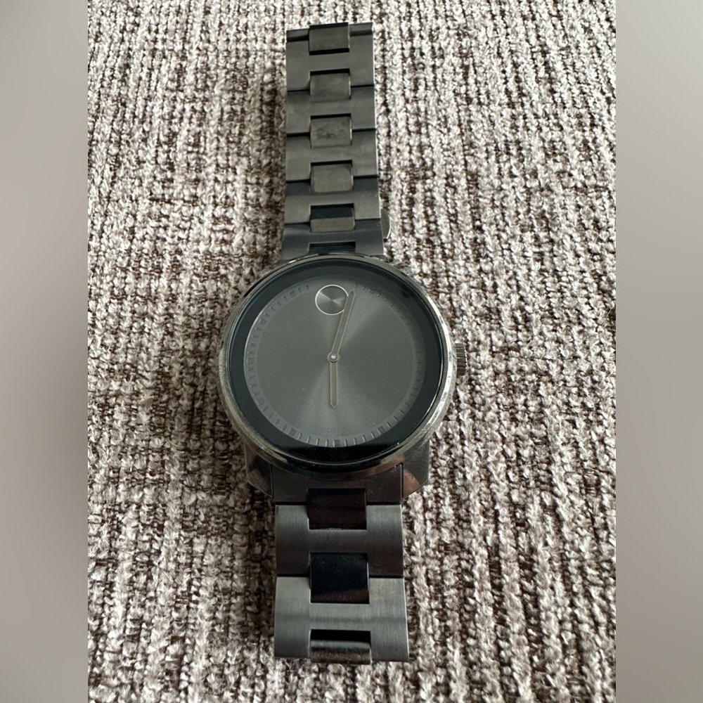 Movado Bold watch in black